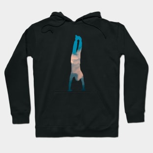 HANDSTAND & SKY - calisthenics skills collection Hoodie